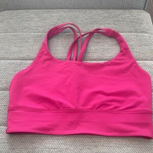 lululemon athletica Vibrant Pink Sports Bra